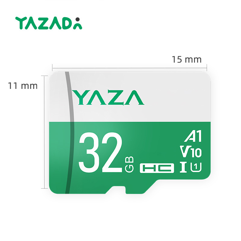 YazaDa 32GB High speed U3 Class 10 SD TF Card  Memory Card OEM Color Mp4 PS4 home monitoring devices car recorders factory price