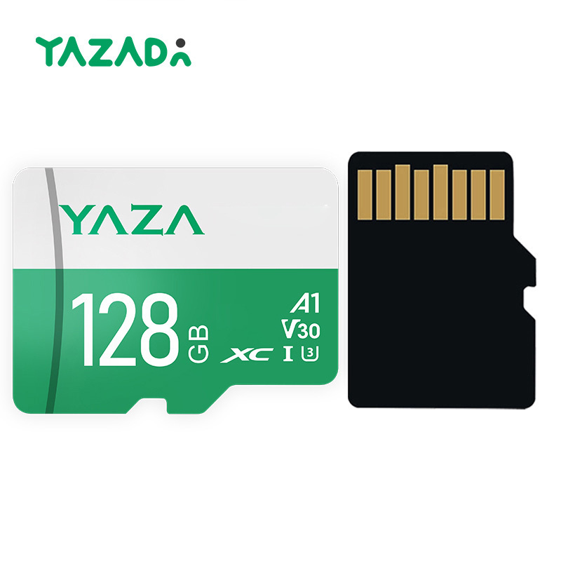 YazaDa 128GB High speed U3 Class 10 SD TF Card Memory Card OEM Color Mp4 PS4 home monitoring devices car recorders factory price