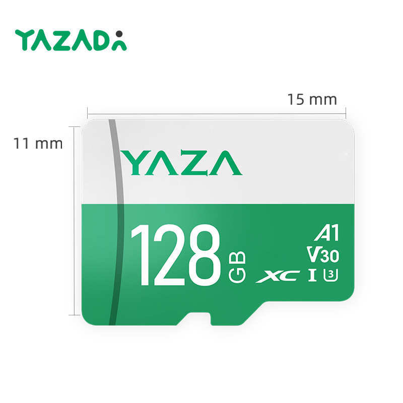 YazaDa 128GB High speed U3 Class 10 SD TF Card Memory Card OEM Color Mp4 PS4 home monitoring devices car recorders factory price