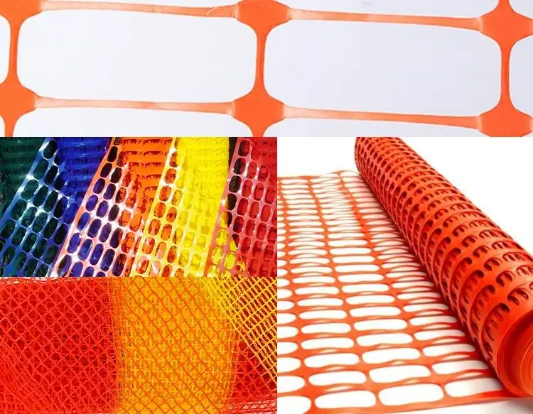 High Quality Cheap Price Orange 100% PE Safety Fence Mesh Net Barrier Plastic Fence for Warning JC003-1