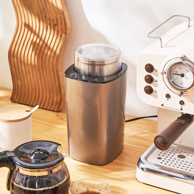 Great Standard Electric Hand  Coffee Grinder French Press Coffee Maker with Coffee Grinder Set