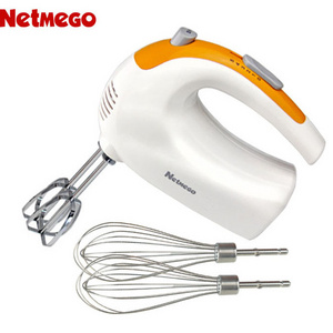 125 Watt Mixing Food Machine 5 Speed Electric Hand Mixer Hand Blender Bakery Cake Machine Butter Beater Wire Whip Dough Hook