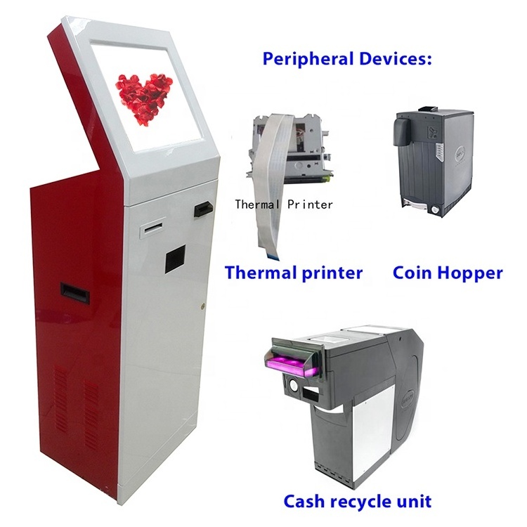 Custom card dispenser Payment kiosks machine