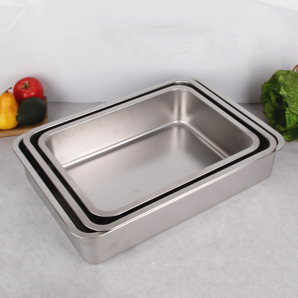 2023 New High Wall Stainless Steel Cat Litter Box For Manual Cleaning Wholesale Cat Toilet Tray