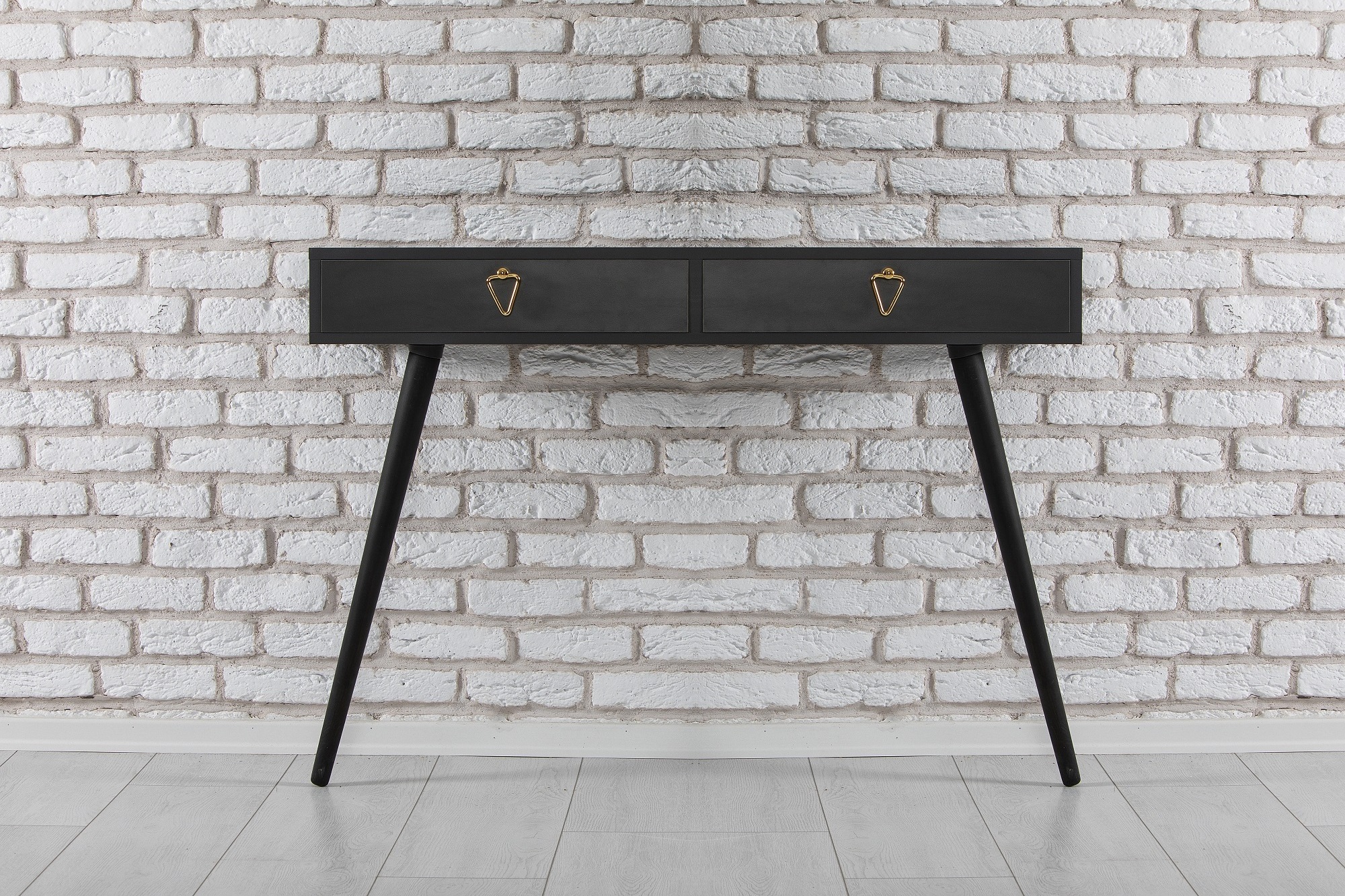 Inferno Dresuar Console Table with Drawers - Dark Grey Modern dresuar console table  hallway table