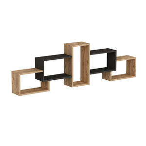 Ella Wall Shelf - Atlantic Pine & Anthracite Modern Wall Shelf