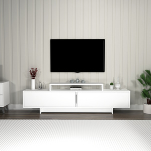 Gaia 180 TV Stand Entertainment Center TV Cabinet with Closed and Open Shelf for TVs up to 78 Inches