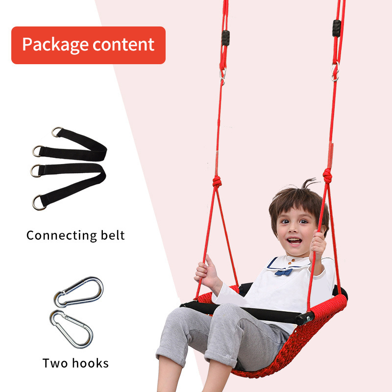 China hot selling baby swing set  and child swing for playground and toddler bedroom