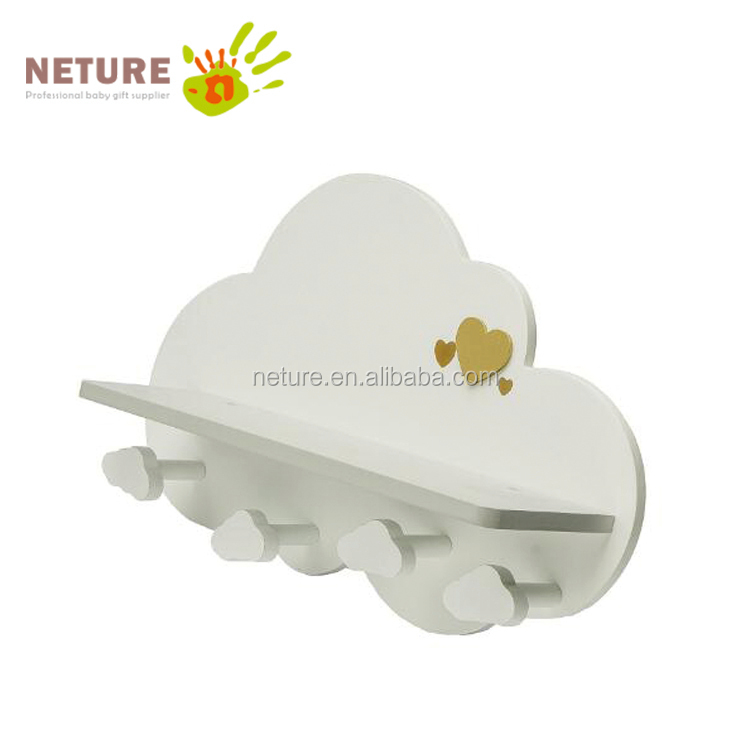 cloud bookshelf rustic shelf shape wood wall shelf cloud shelf for kids