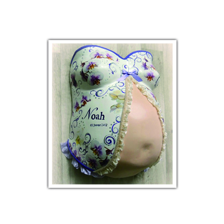 Custom pregnant plaster cast kits Pregnancy Belly cast for Pregnant keepsake