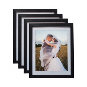 Gallery Perfect Wall frame Kit Photo Decorative Art Prints & Hanging Template Picture Frame Set