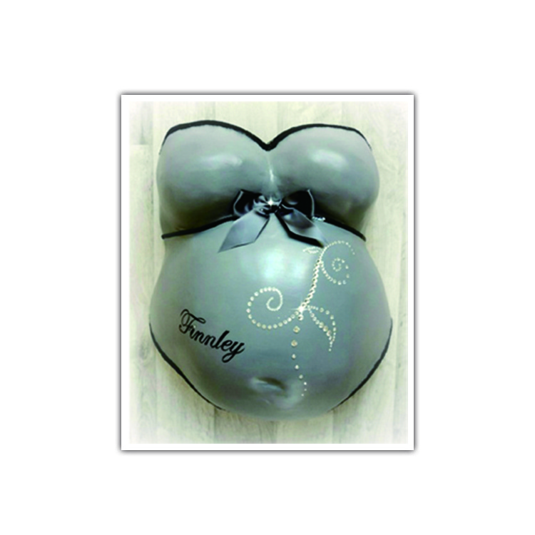 Custom pregnant plaster cast kits Pregnancy Belly cast for Pregnant keepsake