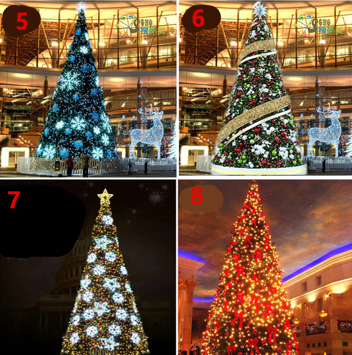 Artificial 3M Wire Cross 12 Ft Pink Smart Cedar String Christmas Tree Shaped Battery Led Light With Umbrella Base