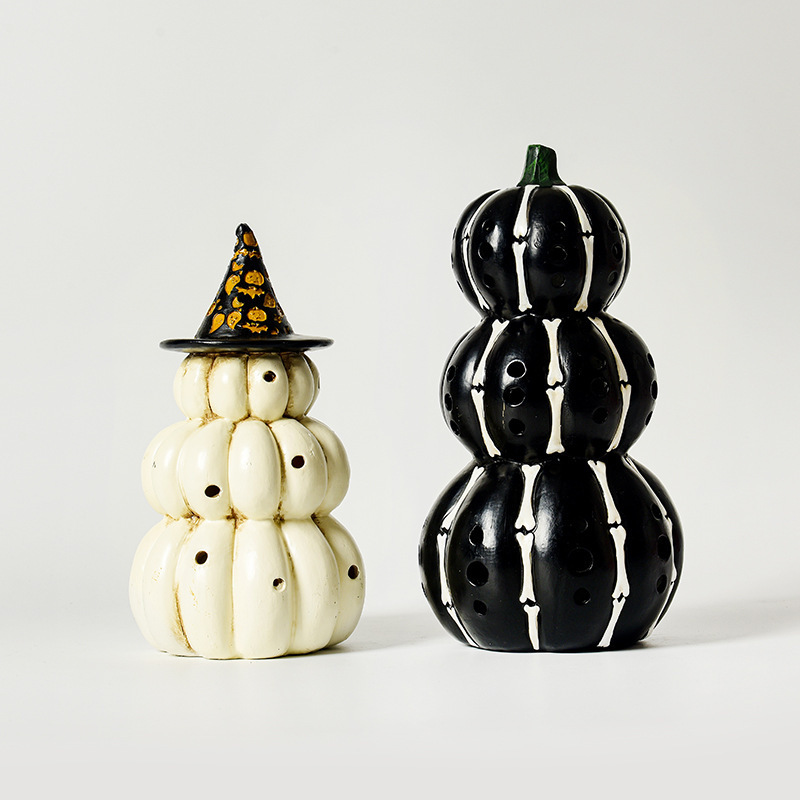 Halloween Ceramic Simulation Pumpkin Creative Party Festival Supplies Decorative Ornaments