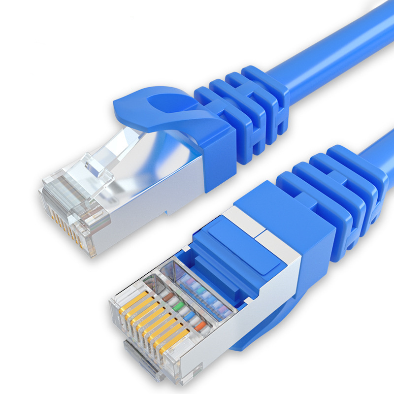 RJ45 FTP Cat6 Patch Cable Shielded Bare Copper Network Cat 8 Cable Lan Cable Cat8 3 Mtr 0.5m 1m 3m 5m, Customized