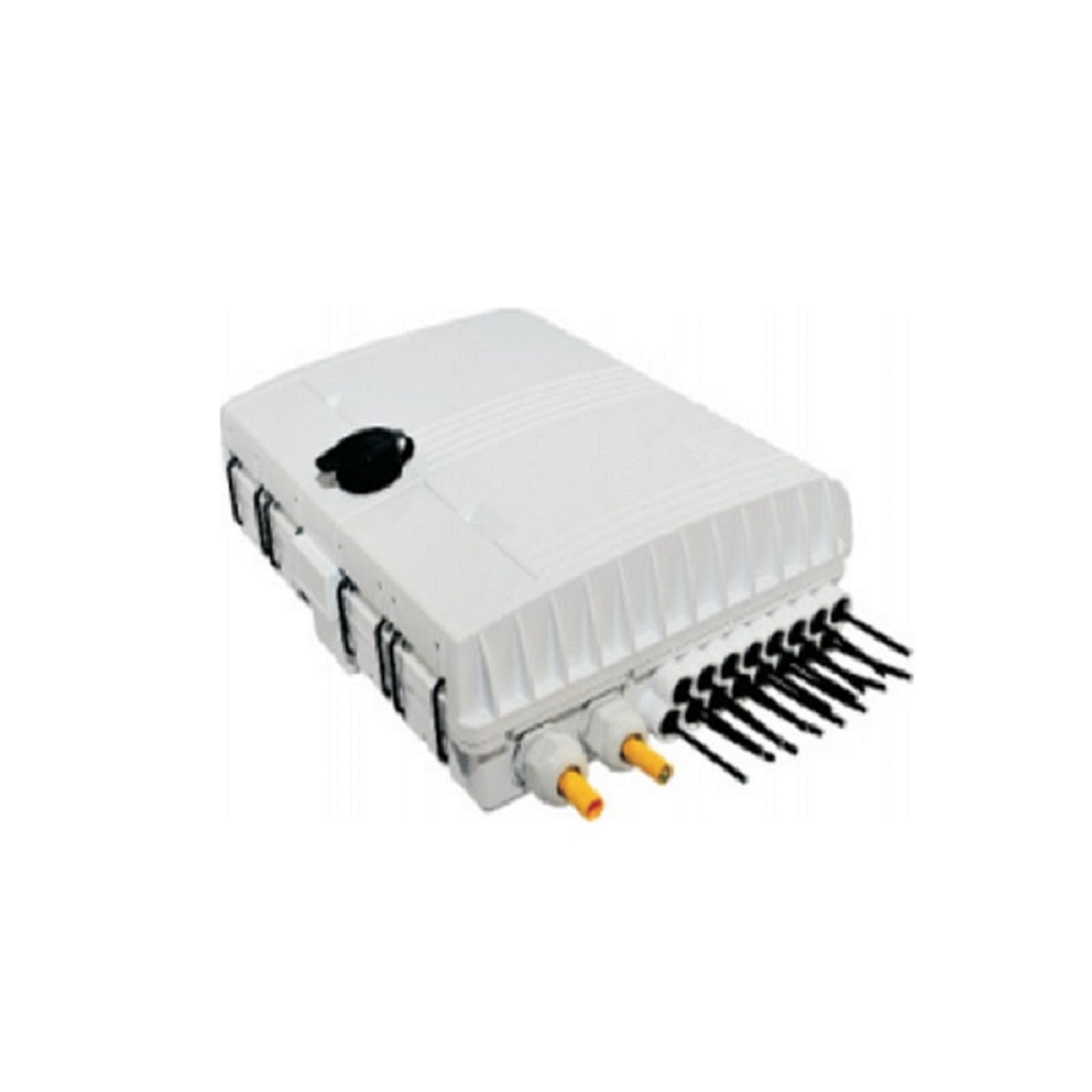 Fiber to Home 8 12 24 Core OEM FTTH Fiber Optic Distribution Box Fiber Optic Splicing Plastic Box Splitter Termination Box