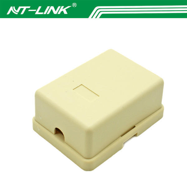 NETLINK Telephone Modem Lines RJ11 ADSL Modem Phone RJ11 6P4C to 2 Female Phone Jack Box