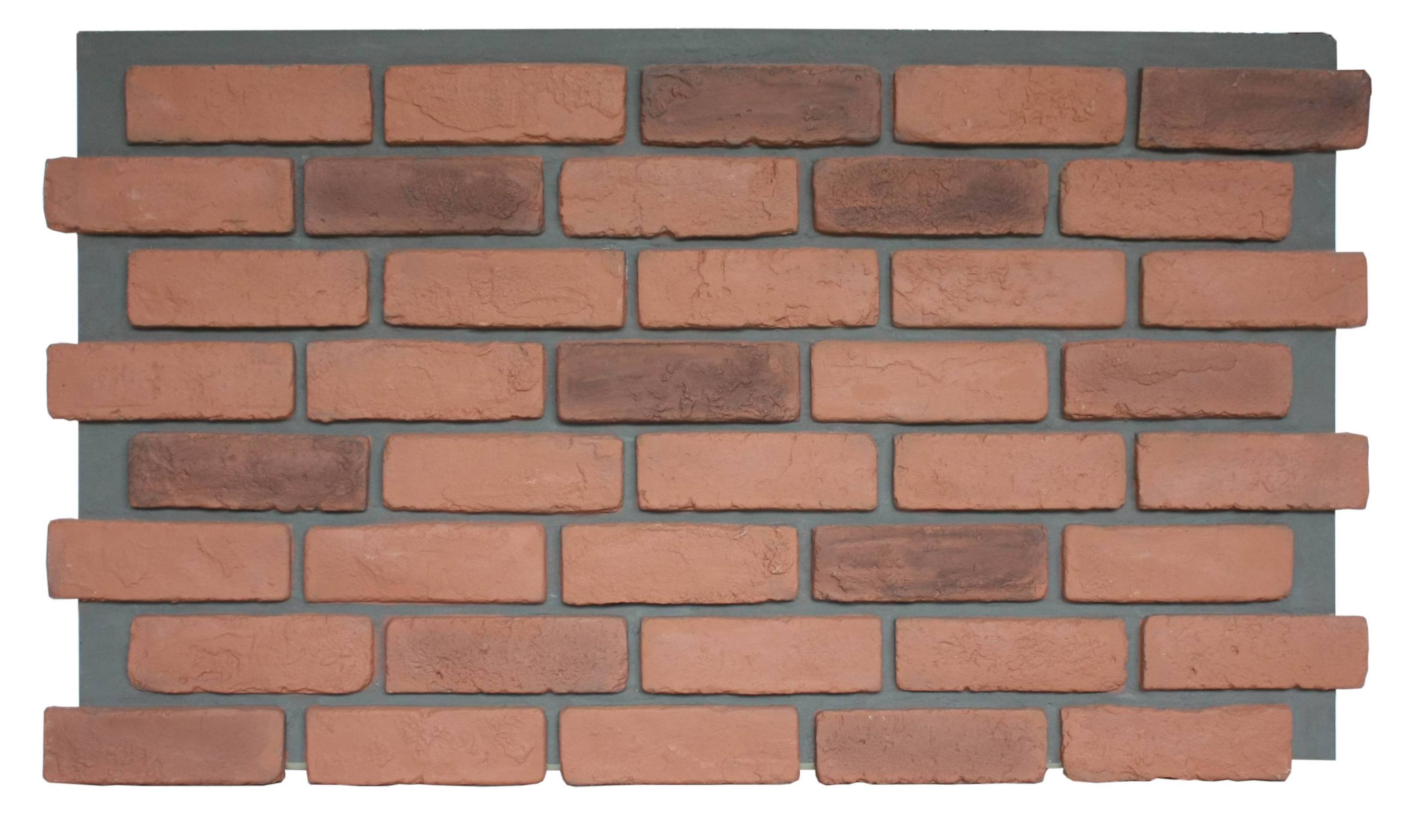 NEU Artificial Lightweight Thin Brick Veneer Fire Resistance Wall Tiles Retail Display Foam Panel