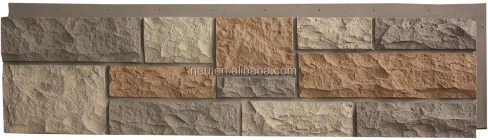 NEU Polyurethane Stone Panel 3d Foam Wall Fake Stone Wall Panel for Wall Cladding Faux Stone Panel