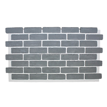 culture stone wall panel smart art decorative  stone 3d wall panel white concrete soundproof 3d wall panel  exterior