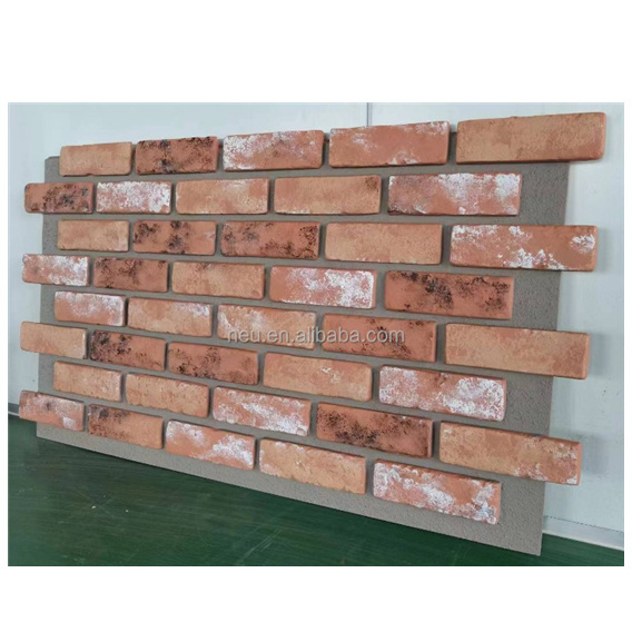 NEUFactory Price Villa Interior Exterior Decoration Walls Concrete Cladding White Thin Brick Veneer Foam Panel