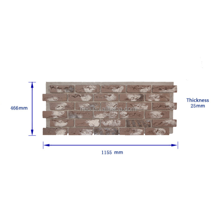 3D Outdoor PU Stone Wall Panel Imitation Polyurethane Stone Wall Sheet Rock Panels Wholesale Price Garage Panels Wall