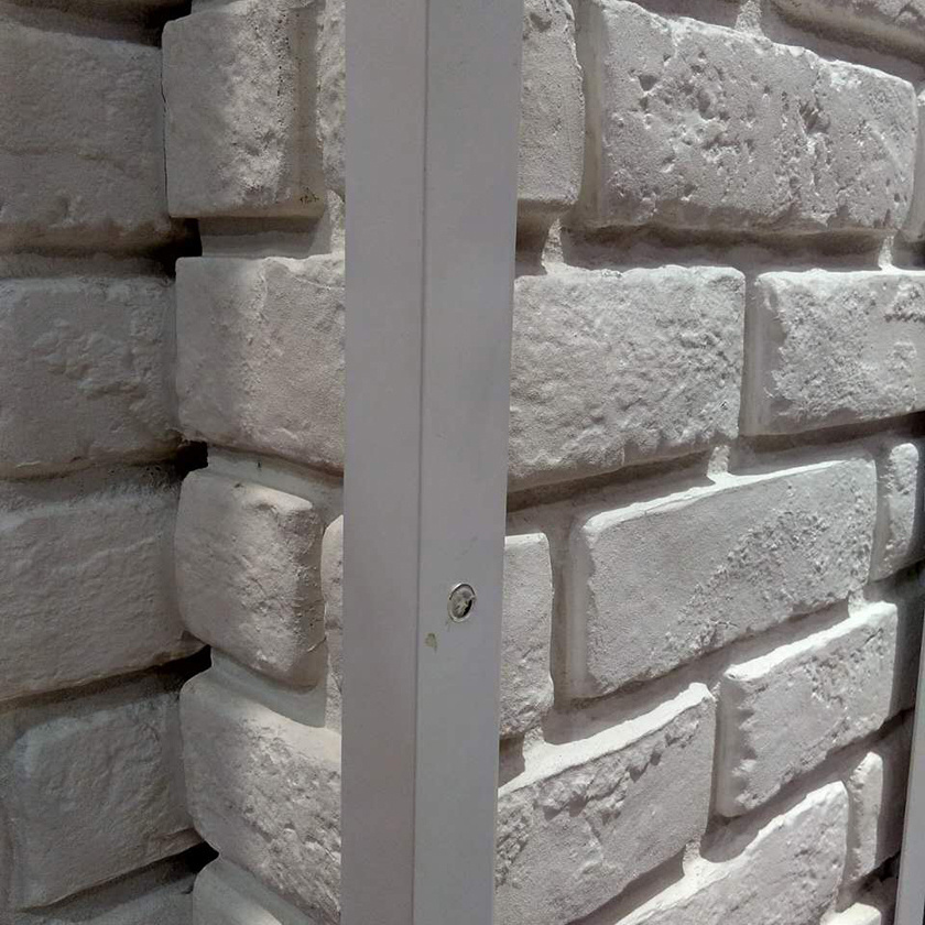 3D Decoration Artificial Pu Faux Brick Stone Wall Panel for interior and exterior decoration DIY installation