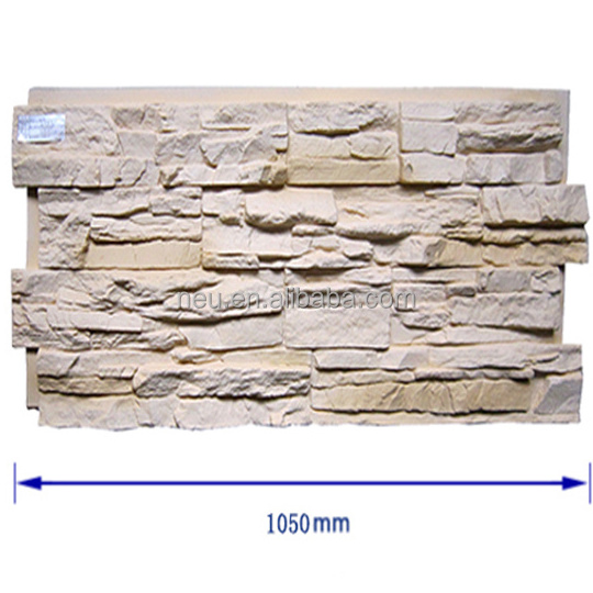 HOT SALE  exterior interior wall paneling siding faux stone stack stone 3d wall panel Lightweight