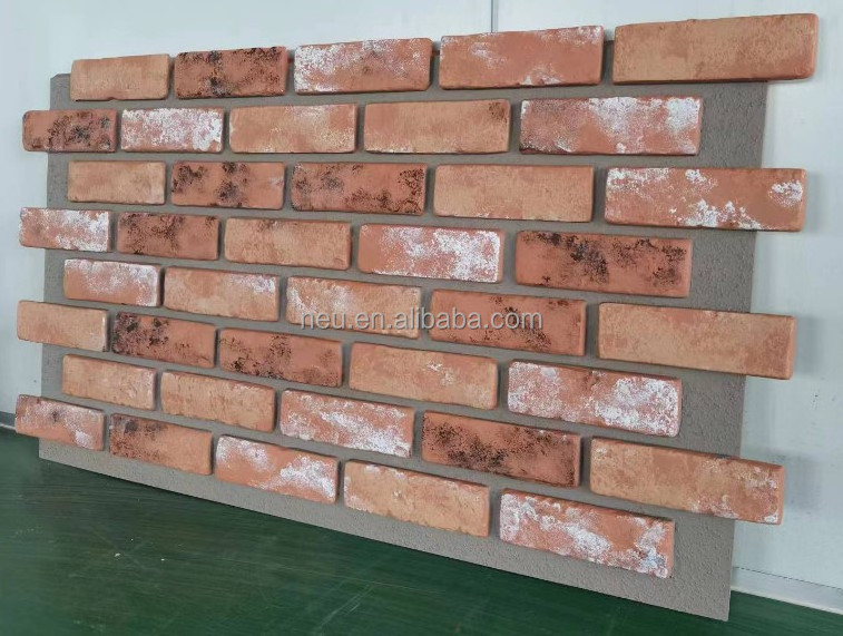 faux stone wall stone panel flexible hotel villa exterior 3d foam  natural stone veneer earth brick wall panels wall decoration