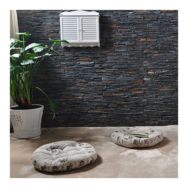 Faux soft stone epoxy decorative stone wall panels 3d pvc wood veneer sheet wall decor waterproof for exterior