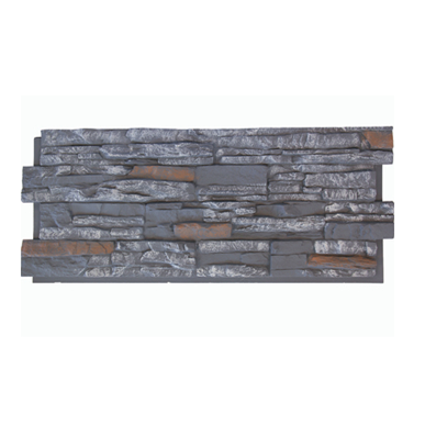 Faux soft stone decorative stone wall panels 3d pvc wood veneer slate stone veneer sheet for tall building decor