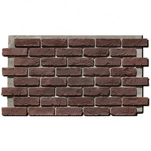 NEU Artificial Lightweight Thin Brick Veneer Fire Resistance Wall Tiles Retail Display Foam Panel