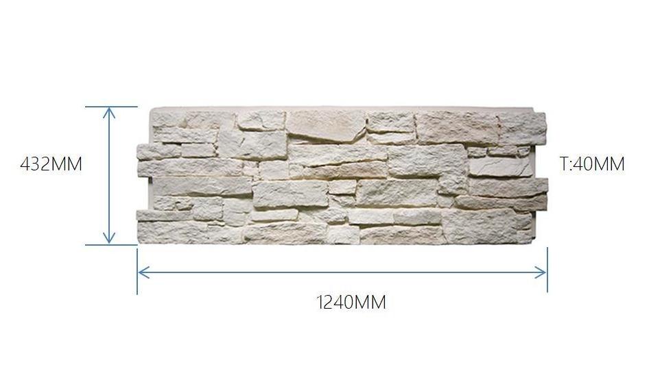 NEU Artificial Stone Siding for TV Wall Home Decoration Faux Stone Panel Veneer Culture Stone decor wall  panel