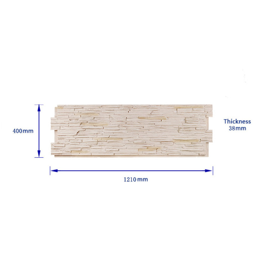 NUE Building Stone Veneer Sheet Interior and Exterior Wall Cover ...