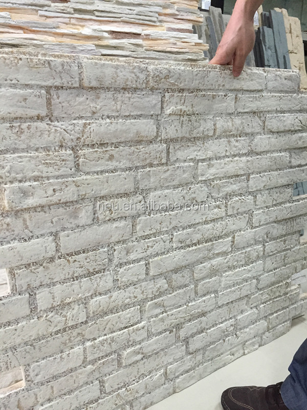 PU 3D Aritificial Brick Imitation Foam Brick Waterproof Fire Retardant Light Weight Stone Wall Panel