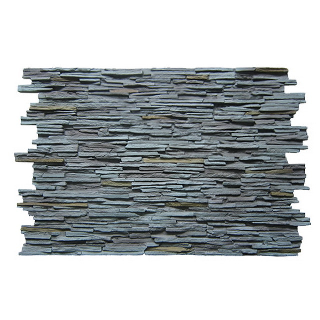 Polyurethane Faux Panel Multi-layer Rock Wall Panels for exterior facade