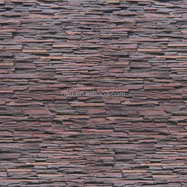 Polyurethane Faux Panel Multi-layer Rock Wall Panels for exterior facade