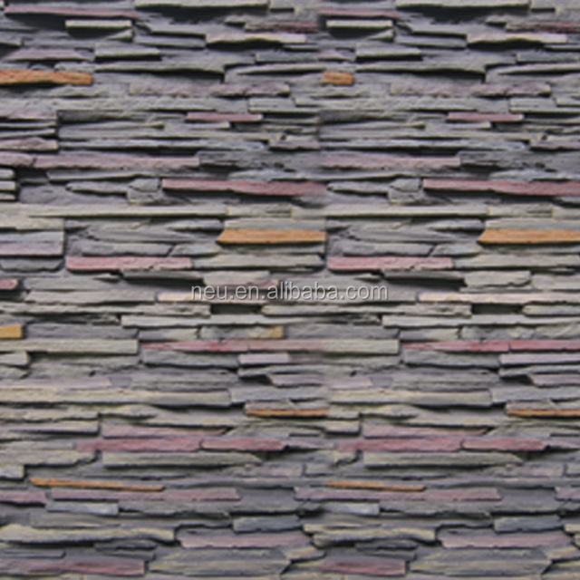 Polyurethane Faux Panel Multi-layer Rock Wall Panels for exterior facade