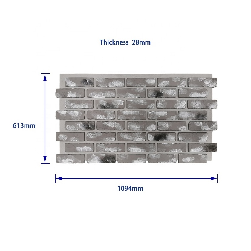 NEU 2024 Wholesale Mushroom PU Stone Wall Panel rock wall panel faux stone wall panel outdoor stone veneer