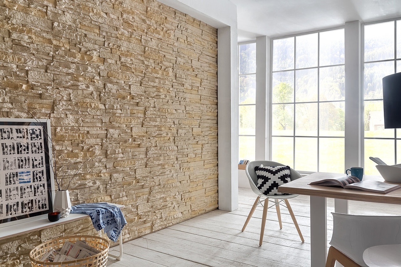 Faux soft stone decorative stone wall panels 3d wood veneer slate stone veneer sheet for tall building decor outside