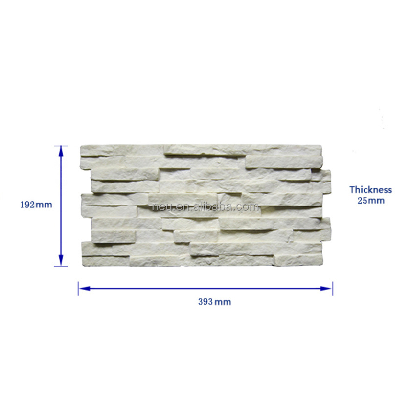 NEU high Quality Factory Price engineered rock wall panels 3d wall rock wallpaper foam rock Artificial