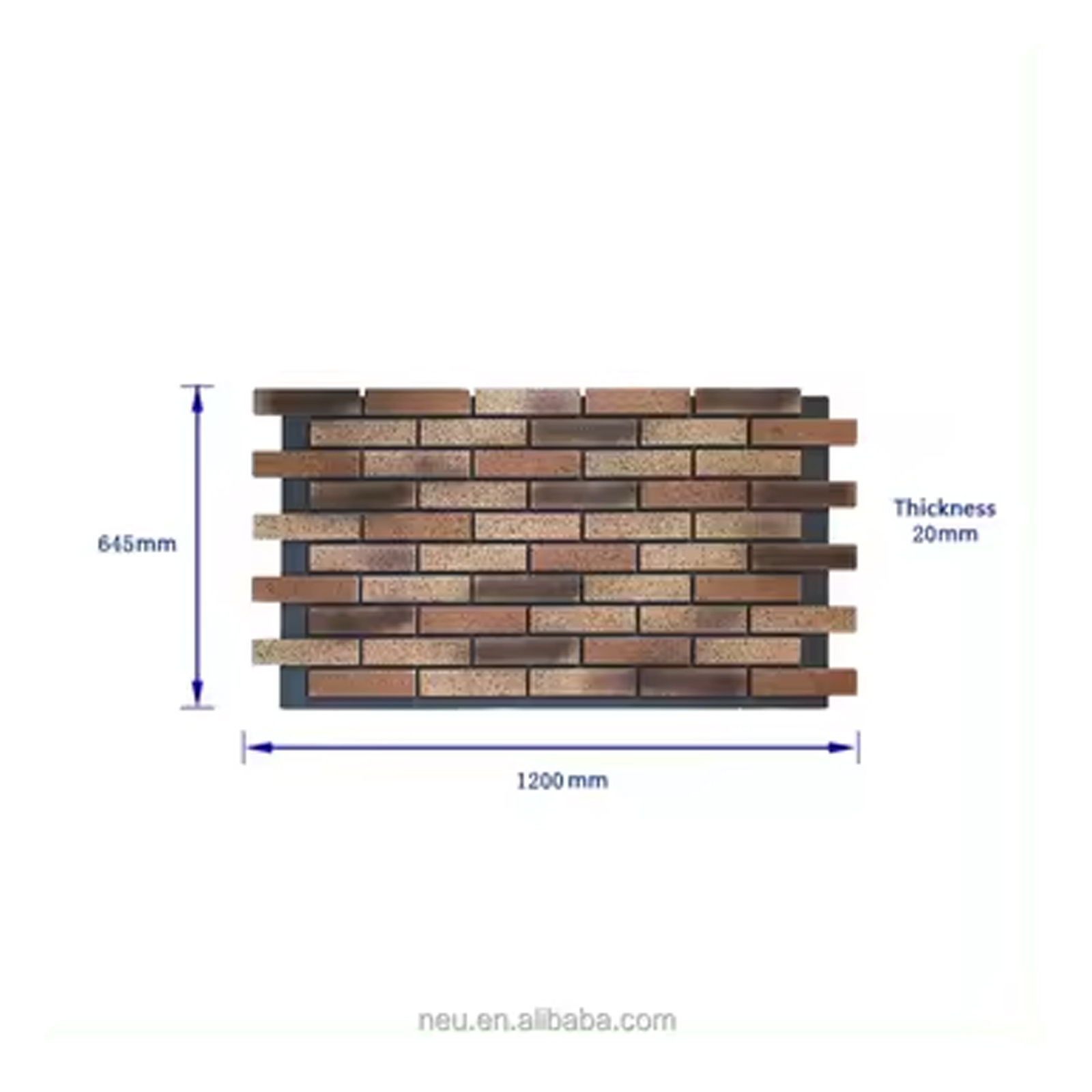 NEU 2024 Polyurethane Artificial Stone Faux Brick 3D Decoration Culture Stone Wall Panel Pu Stone Wall Panel For Indoor