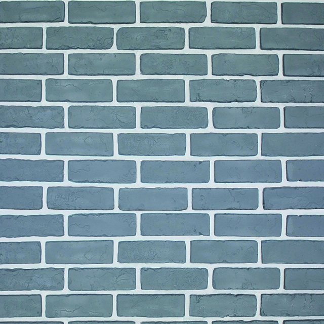 NEU New trendy front house wall decorative concrete looking grey brick slip artificial faux thin brick panel veneer