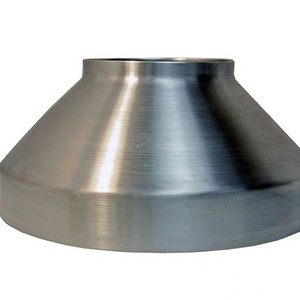 High Precision Precision Sheet Metal Deep Drawing Spinning Cone Stainless Steel Reflector Parts Lampshade