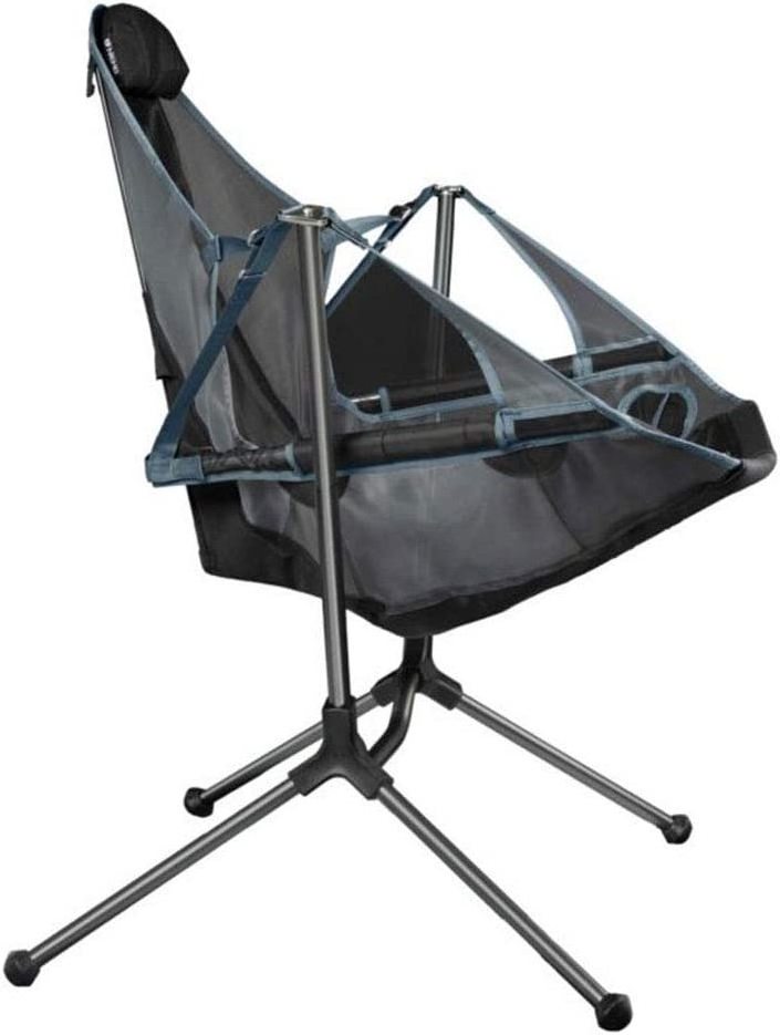 Portable Outdoor Camping Chair Fabric and Metal Hammock Rocking Swinging Beach Fishing Chair for Sale Steel Frame