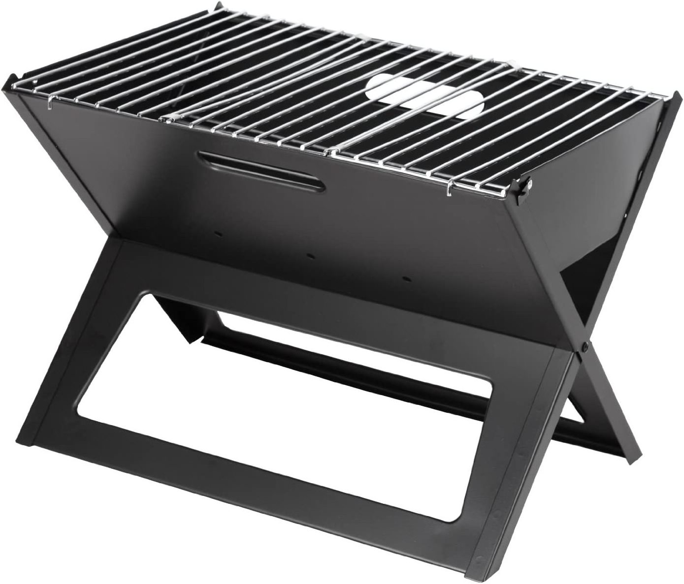 Foldable Charcoal Grill Portable BBQ Barbecue Grill Lightweight Simple Grill for Camping Garden Outdoor Travel