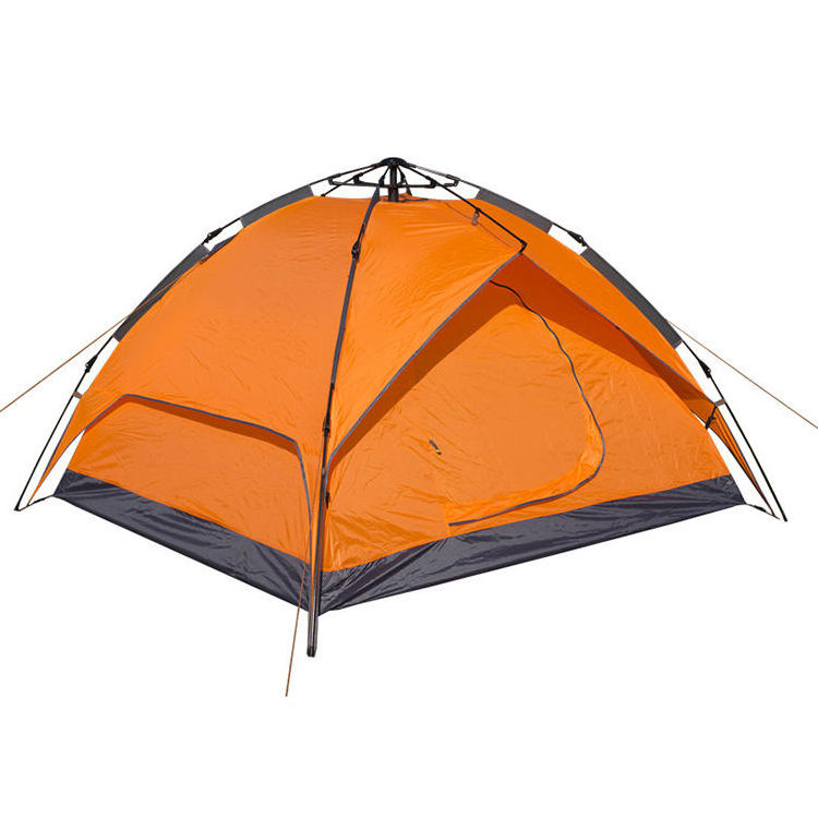 Outdoor Picnic Family Small Camping Instant Pop up Camping Beach Tent Canopy For 3-4 Persons