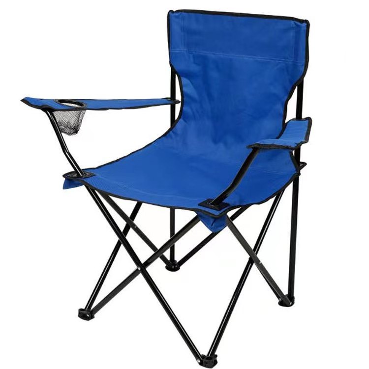 Lightweight Foldable Portable Outdoor Cheap Picnic Beach Camping Fishing Folding Chair with Armrest sillas plegables