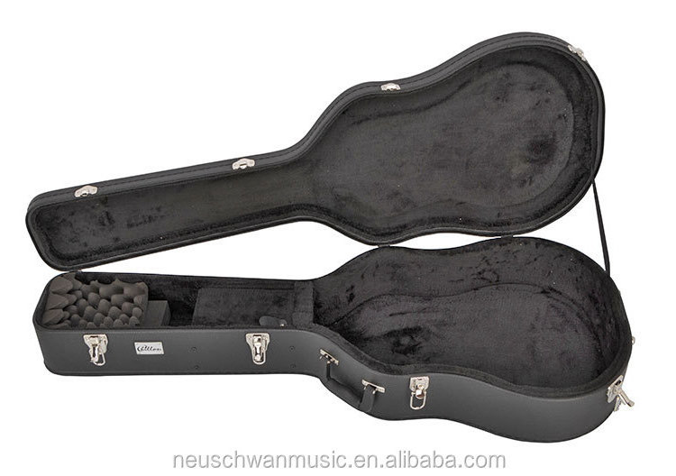 Manufactured Direct Supply Arched Design Wood Acoustic Guitar Hard  Case Classical Guitar Case