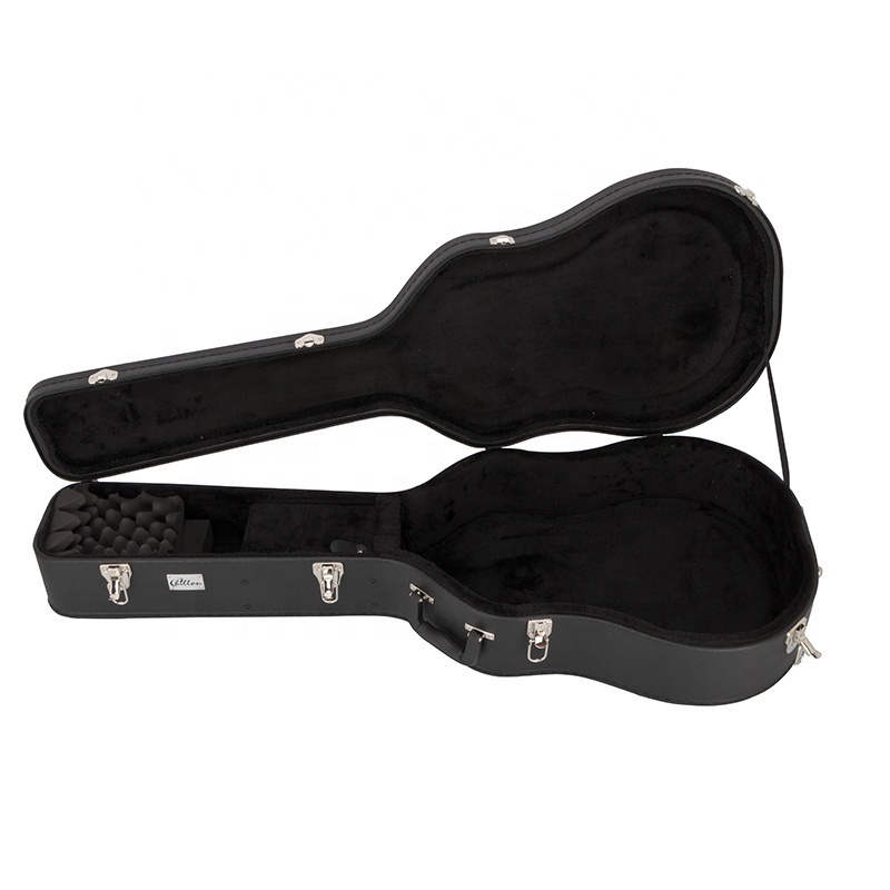 Manufactured Direct Supply Arched Design Wood Acoustic Guitar Hard  Case Classical Guitar Case